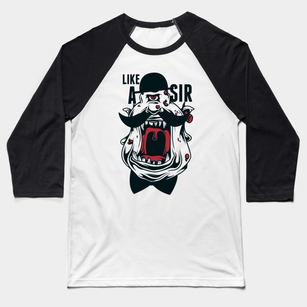 Ugly Cyclops Sir Hat Baseball T-Shirt by positivedesigners